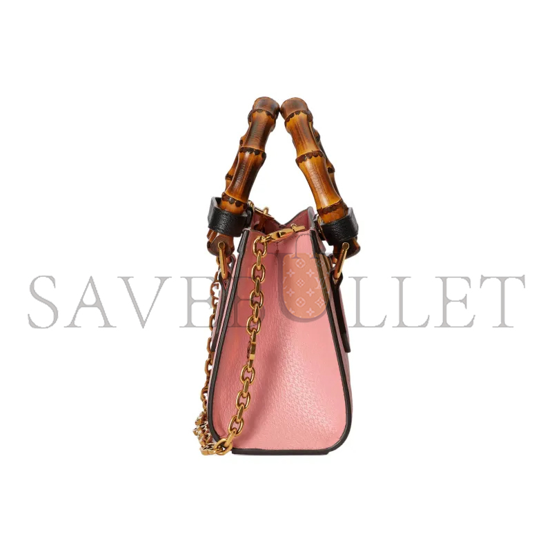 GUCCI DIANA BAMBOO SMALL SHOULDER BAG 735153 (27*15.5*11cm)